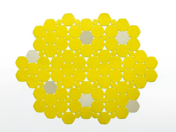 PRISMA - Felt rug with geometric shapes by Paola Lenti - view 2